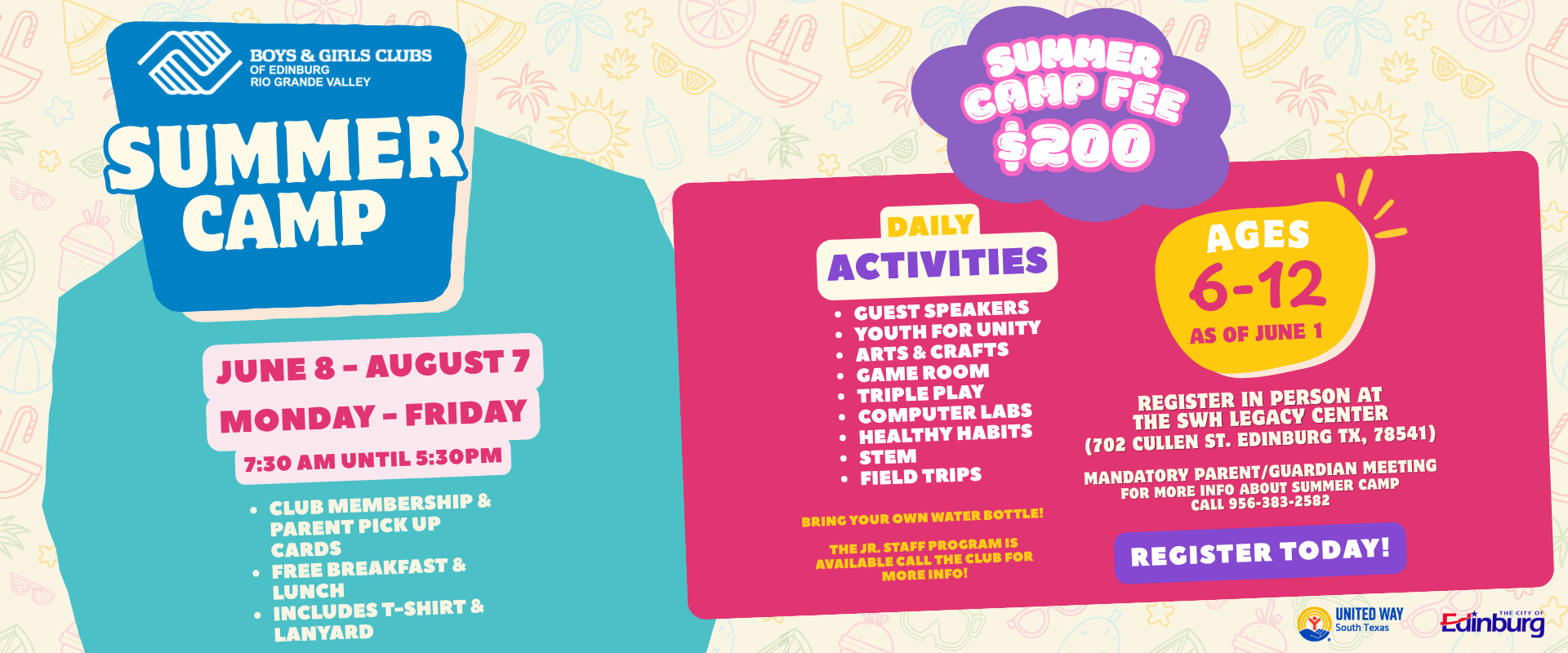 Summer Camp Flyer 2026